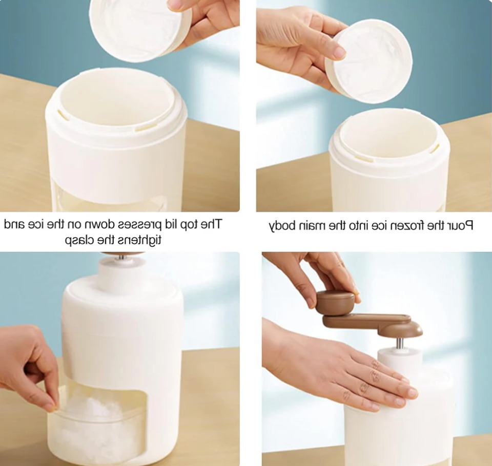 Miniatura 6 de Trituradora de hielo manual